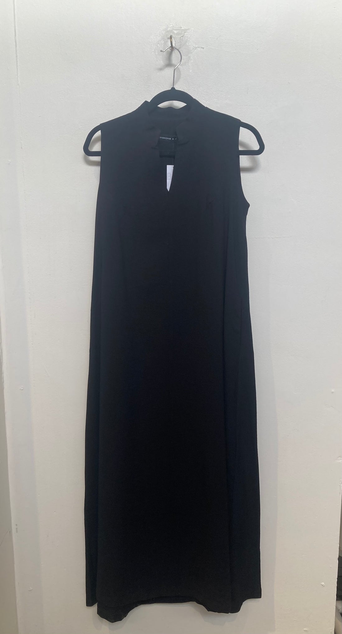 Long Sleeveless Black Dress