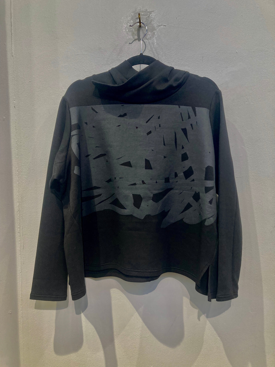 Black Hoodie with Graphic